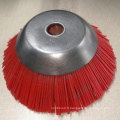 230 mm x 25,4 mm Bristle rouge Nylon Rilsan Brosse de mauvaise herbe